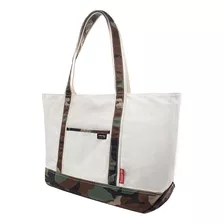 Bolso Tote De Lona Lo Suficientemente Grande Para Mujeres, H