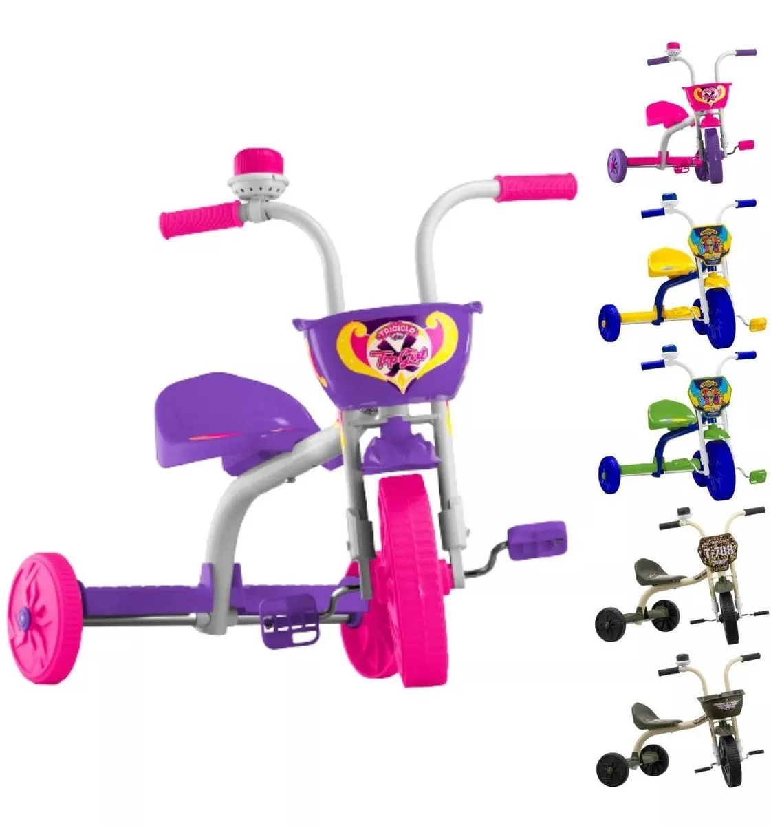Triciclo Infantil Ultra Bikes Masculino Feminino Brincar