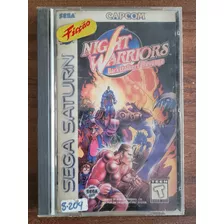 Night Warriors Darkstalkers Sega Saturno - Disco Danificado 