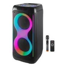 Parlante Bluetooth Doble 8 Luces Rgb 40w J2808 Circuit