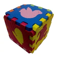 Cubo Dado C/animales Multicolor Bebes Juguete Rompecabezas