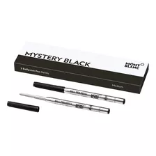 Montblanc Ballpoint Repuesto Mystery Black 116190