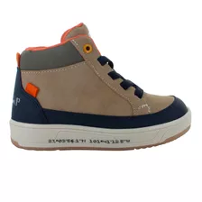 Roddyck Tenis Bota Urbano Moda Casual Camel Azul Niño 84830