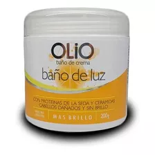 Baño De Crema Luz Cabellos Dañados Reparador Olio X 200gr