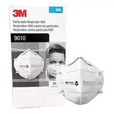 Cubrebocas Mascarilla Respirador 3m N95 Mod 9010 50 Piezas