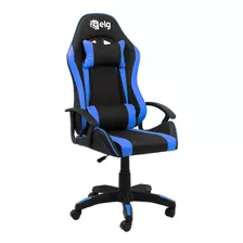 Cadeira Azul E Preta Gamer Ergonômica ELG - Ch36bkbl
