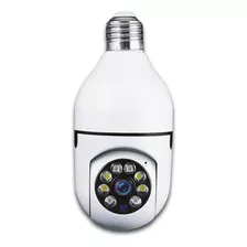 Cámara De Seguridad Inalámbrica Sight Bulb Color Blanco