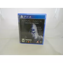 Shadow Of Mordor Game Of The Year Edition Goty Ps4
