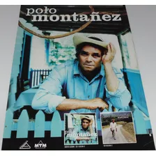 Polo Montañez Guitarra Mia Afiche Original Promocional 1999