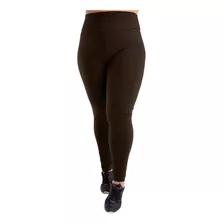 Calça Legging Plus Size Suplex Tecido Muito Grosso Wolfox