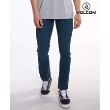 Jean Volcom Slim Vorta Indie Blue