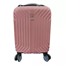 Mala De Viagem Bordo 8kg Abs Giro 360º Gosuper Fuscia - 432