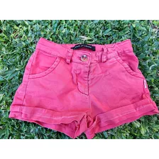 Short Nena Talle 6 Little Akiabara Rojo