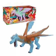 Brinquedo Dinossauro Amigo Dragao Com Som E Asas Articuladas