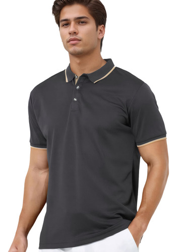 Yooz Playera Tipo Polo de Moda