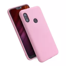 Capa Case Macia Fosca Silicone Para Xiaomi Mi A2 5.99