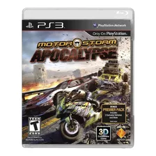 Jogo Midia Fisica Motorstorm Apocalypse 3d Sony Para Ps3