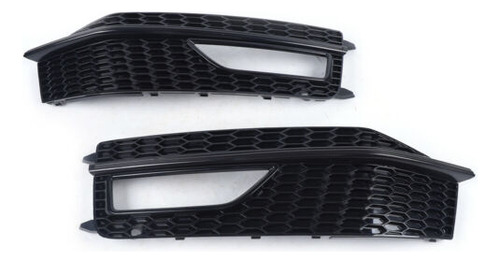 Pair Front Grille Fog Light Bumper Lamp Cover For Audi A Ttd Foto 6