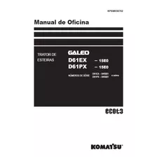 Manual De Oficina Komatsu D61ex Trator De Esteira