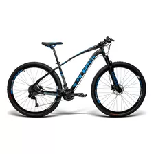 Bicicleta Aro 29 Gts Freio Hidráulico E Suspensão 30v Sx Cor Preto-azul Tamanho Do Quadro 19