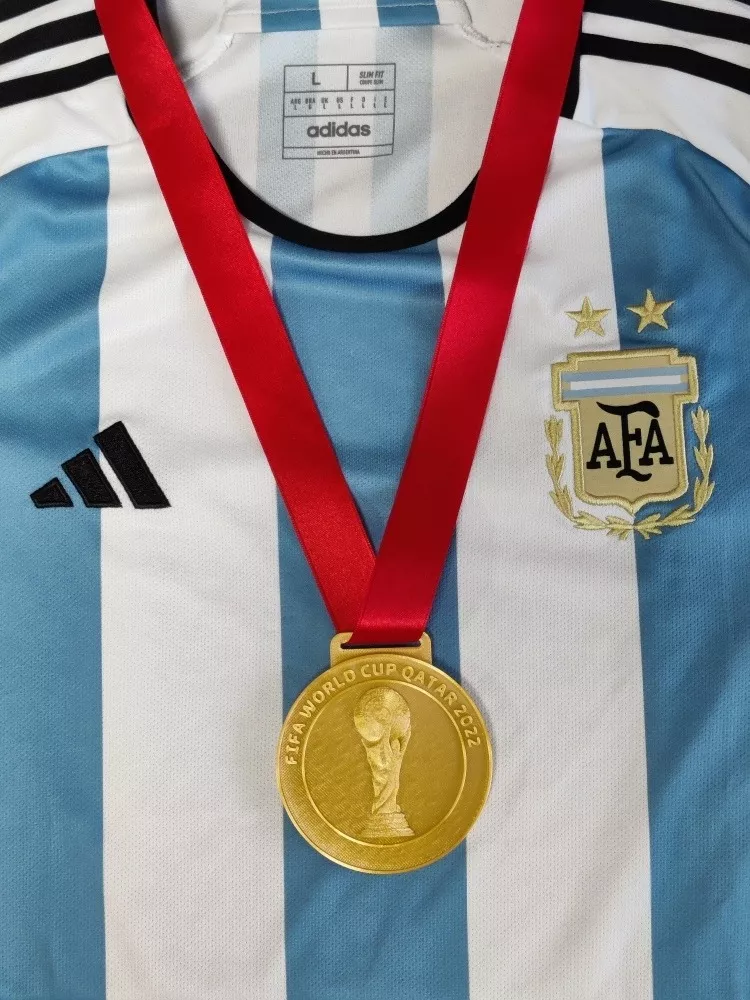 Medalla Fifa Campeon Del Mundo Selección Messi