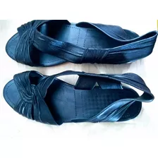Sandalias Plásticas Azules