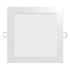 Plafon Embutido Led 18w Cuadrado Panel Luz Cálida