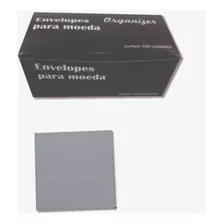 Envelope Para Moedas De Papel 150g. 1000 Unidades 48x48mm