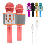 Microfono Karaoke Bluetooth Inalambrico Parlante Recargable
