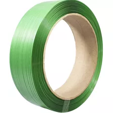 Fita Cinta De Arquear Pet Poliester Verde 19 Mm