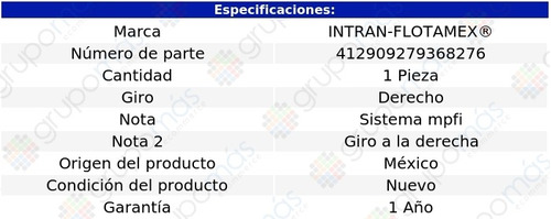 Sensor Tps Subaru Legacy H4 2.2l 95 Al 97 Intran-flotamex Foto 2