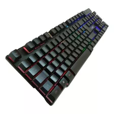 Teclado Gamer Iluminación Led Color Negro Conexión Usb An3