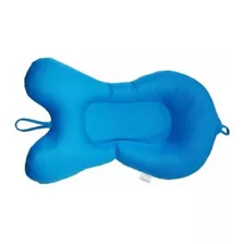 Almofada Para Banho Bebê Banheira Sapeca Kids Azul