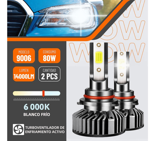 20000lm 80w Kit Focos De Led H11 Luz Baja Para Chevrolet Chevrolet Impala