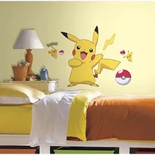 Roommates Calcomanias De Pared Para Pelar Y Pegar Pokemon P