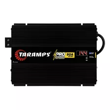 Fonte Automotiva 90 Amperes Taramps Pro Charger 90a Carregador De Baterias Inteligente Bivolt Automatico Procharger 90amperes Caixa Bob Som Automotivo