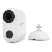 Smart Camera Interna E Externa Positivo Com Bateria Branco