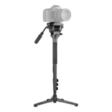 Monopé Para Vídeo Kingjoy Mp1008f Cabeça Semi Hidráulica 5kg