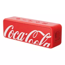 Caixa De Som Bluetooth 20w Ipx6 Coca-cola Sound Box Recarreg Cor Vermelho 110v/220v
