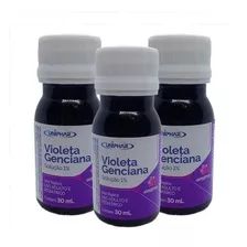 Kit 3 Violeta Genciana 30ml Solução 1% - Uniphar