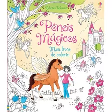 Livro Pôneis Mágicos : Meu Livro De Colorir