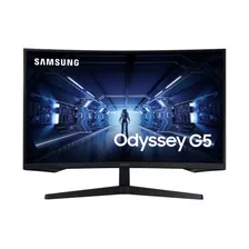Monitor Gamer Curvo Samsung Odyssey G5 C32g55t Lcd 32 Negro 100v/240v