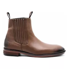 Botin Charro Chelsea Boots Hombre Caballero Piel Gamuza