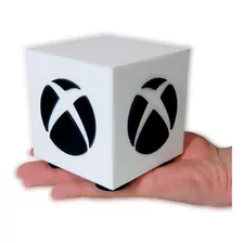 Luminária Xbox De Mesa Ou Cabeceira X Box Branca Luminaria