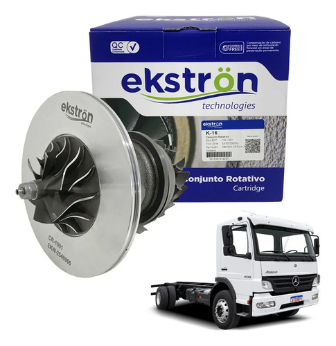 Conjunto Rotativo K16 Mercedes Om904la Atego Accelo Ekströn