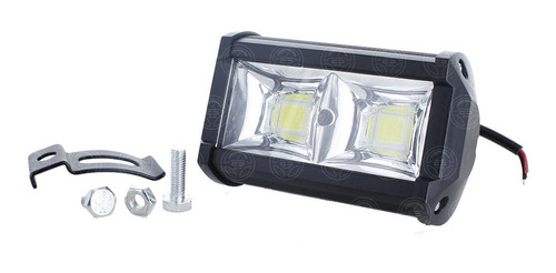 Par Faros Codigo 50 Led Cob 2 Panel Auxiliar Auto Moto 4x4 Foto 6