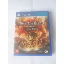 Attack Of Titan 2 Final Battle Ps4 Mídia Física