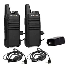 Radios Para Negocio Retevis Rt22 Walkie-talkies Manos Libres