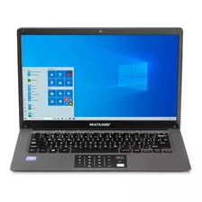 Notebook Multilaser Legacy Cloud Pc134 Cinza 14.1 , Intel Atom Z8350 2gb De Ram 64gb Ssd, Intel Hd Graphics 1366x768px Windows 10 Home