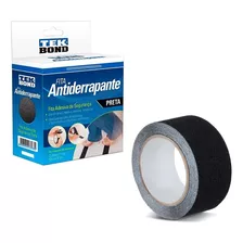 Fita Antiderrapante Lixa Autoadesiva Preto 50x5m Piso